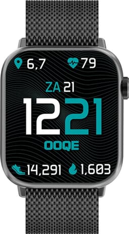 OOQE WATCH PRO 7 - Smartwatch Heren | Elegant Design | Bellen en Gebeld Worden | Berichten Inzien |Gezondheidsanalyse | Sportanalyse | Stress en Slaap Management | Nederlandstalig | Barst- en Krasbestendig | Zilver — thumbnail 2
