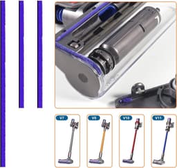 Viltstrips geschikt voor Dyson - 3 strips geschikt voor borstel van Dyson V7, V8,V10, en V11 — thumbnail 3