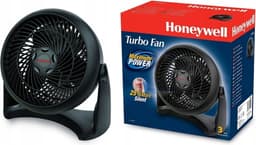 Krachtige Honeywell TurboForce-ventilator (stille verkoeling, 90° variabele kanteling, 3 snelheidsinstellingen, wandmontage, tafelventilator) HT900E — thumbnail 1