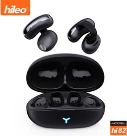 hileo hi82 - Draadloze Oordopjes met Oplaadcase – Zwart - Ear clip Air Conduction - Sport - Open-Ear - Bluetooth V5.3 – Draadloze oortjes – Geschikt voor IOS/Android — thumbnail 1
