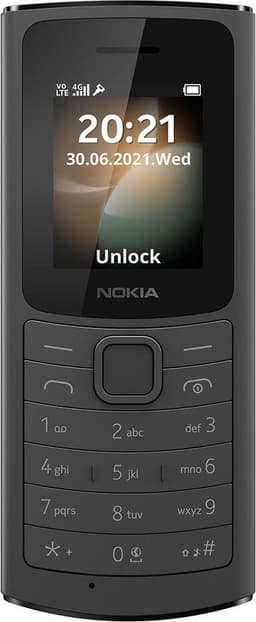 Nokia 110 4G Zwart — thumbnail 5