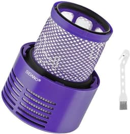 SIDANO® Vervangende Accu - Batterij geschikt voor Dyson V10 / SV12 - Absolute - Animal - 25.2V - 4000mAh met HEPA filter en borstel — thumbnail 5