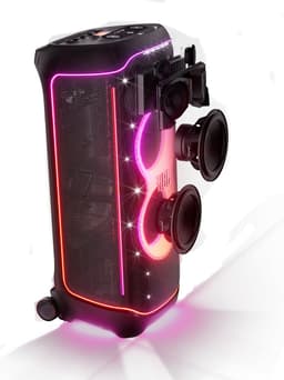 JBL PartyBox Ultimate - Bluetooth en Wifi Party Speaker - Op Wielen - Met Handvat - LED verlichting - Dolby Atmos - Zwart — thumbnail 4