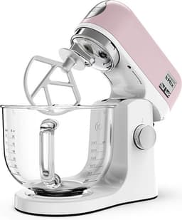 Kenwood kMix KMX754PP - Keukenmachine - Pastel pink - Glazen mengkom - 1000 Watt motor — thumbnail 2