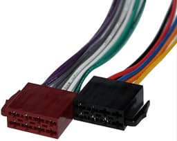 Caliber ISO stekker - ISO kabel Auto - set van 2 ISO stekkers voor luidsprekers en elektra - Universeel (RAC5250) — thumbnail 2