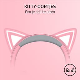 Razer Kraken Kitty V2 - Gaming Headset - 7.1 Surround - RGB - Roze — thumbnail 4