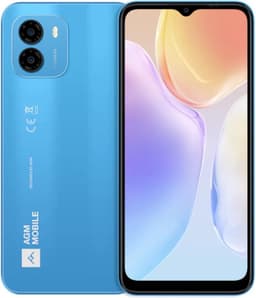 AGM Mobiles - NOTE N1 4G Smartphone 128GB - Android 13 - 50MP - Blauw — thumbnail 1