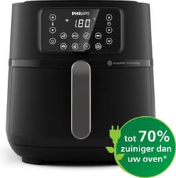 Philips 5000 series Airfryer - XXL Connected - HD9285/90 - 7.2L - Tot 6 Personen - Zwart — thumbnail 4