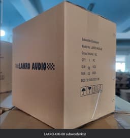 LAKRO-KIKI-08 subwooferkist 8inch — thumbnail 4