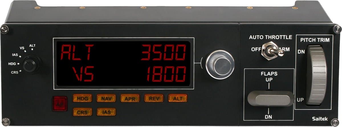 Logitech Saitek Pro Flight Multi Panel instrumentenpaneel — afbeelding 1