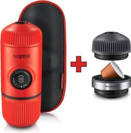 Wacaco - Nanopresso - Lava Red - Nanopresso NS adapter - Combi Set Variant — thumbnail 1