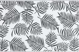 vidaXL - Buitenkleed - ARAKIL - 120x180 - cm - PP - wit - en - zwart — thumbnail 4