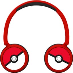 Pokémon - Pokéball - draadloze kinderkoptelefoon - volumebegrenzing - lange batterijduur - microfoon - opvouwbaar - bluetooth — thumbnail 2