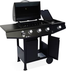 sweeek - Gasbarbecue 3 branders + 1 zijbrander 117,2 x 43,5 x 103cm - treville — thumbnail 4