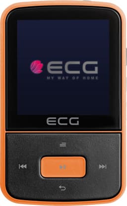 ECG PMP 30 8GB Black&Orange, mp4-speler, Tot 26 uur — thumbnail 1
