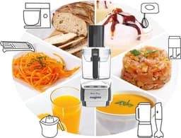 Magimix Foodprocessor Le Mini Plus - Chroom — thumbnail 5