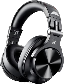 OneOdio Fusion A70 Zwart – Draadloze Over-Ear Koptelefoon – DJ & Studio – Hi-Res Audio — thumbnail 1