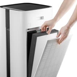 TROTEC Luchtreiniger met hoge capaciteit - AirgoClean® 350 E -filtersysteem met voorfilter, HEPA-carbonfilter (99,97 %) en ionisatie - CADR 300m³ - 4 standen — thumbnail 4