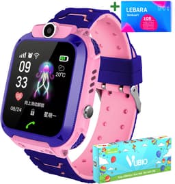 VUBIO B1 Kinder Smartwatch Roze - Inclusief Simkaart - Bellen & Camera - Super Leuk Horloge Voor Kinderen Met Alles Wat U Nodig Heeft Voor De Veiligheid Van Uw Kind! — thumbnail 1