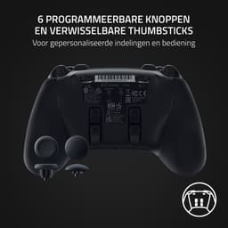 Razer Wolverine V2 Pro - Draadloze Gaming Controller - PlayStation Licensed - PS5 & PC - Zwart — thumbnail 3