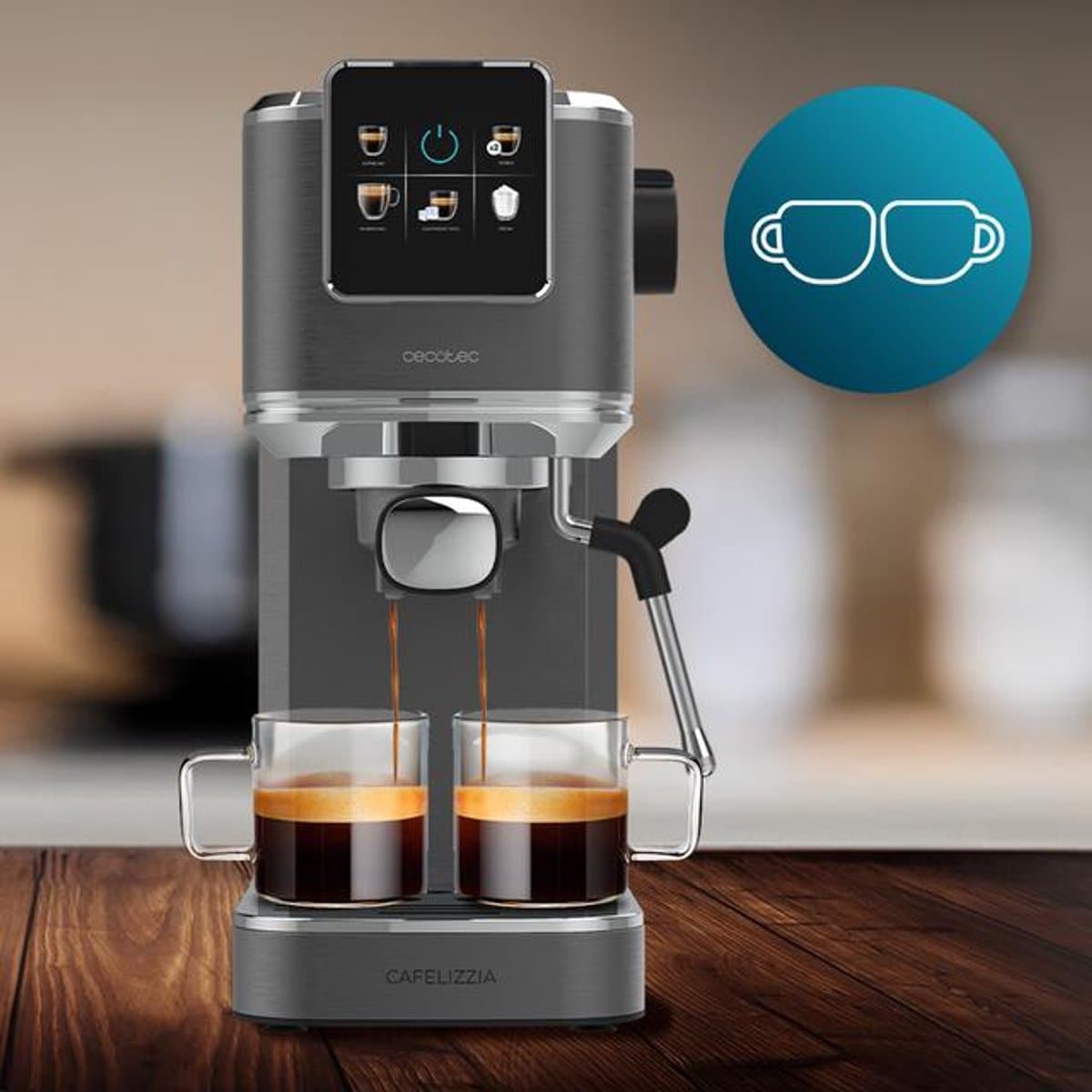 Cecotec Cafelizzia ColdBrew – Espresso machine – 20 bars — afbeelding 1