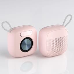 Draagbare Bluetooth Speaker - Draadloze Muziek Box - met HiFi stereogeluid - USB/Micro SD-kaart/AUX-ingang - voor feest, thuisbioscoop, game theater - Roze — thumbnail 1