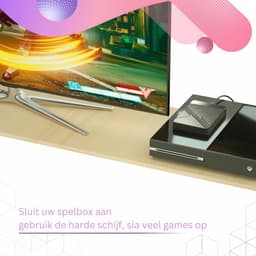 DailySupplies® Harde Schijf Extern - Draagbare - 1TB Opslag - Zwart — thumbnail 2