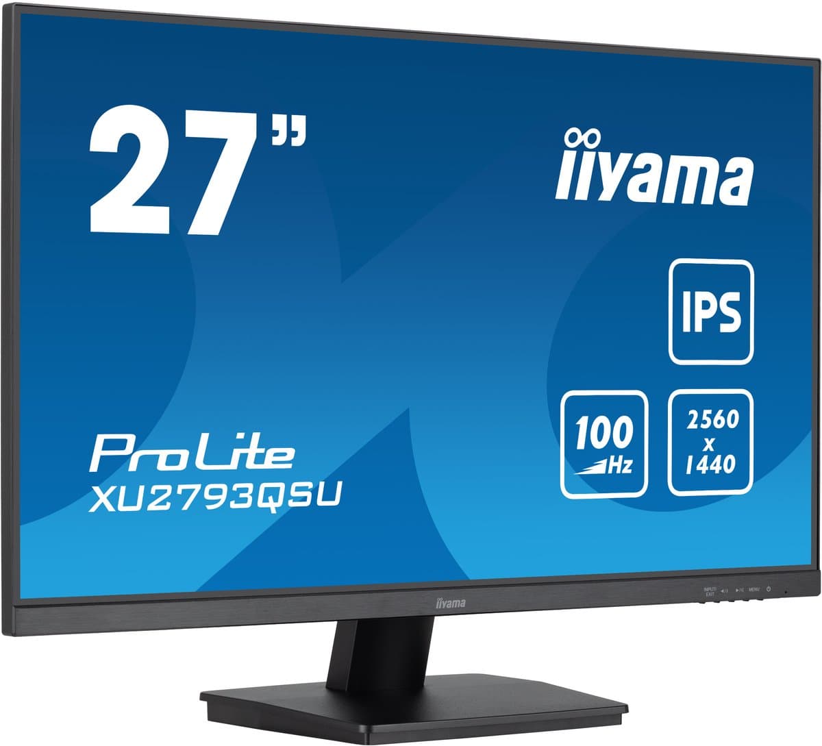 iiyama ProLite XU2793QSU-B7 - 27 inch - QHD - IPS - USB-Hub (2x) — afbeelding 1