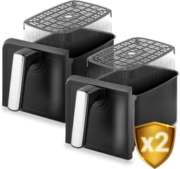 Friteuse zonder vet BD-653 zwart en zilver — thumbnail 2