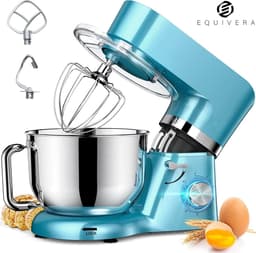 Equivera Deegmachine - Kneedmachine - Deegmixer - Keukenmixer - Keukenmachine — thumbnail 1