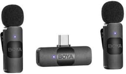 BOYA BY-V20 (V2.0) Zwart Microfoon met bevestigingsclip — thumbnail 3