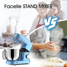 Equivera Deegmachine - Kneedmachine - Deegmixer - Keukenmixer - Keukenmachine — thumbnail 2