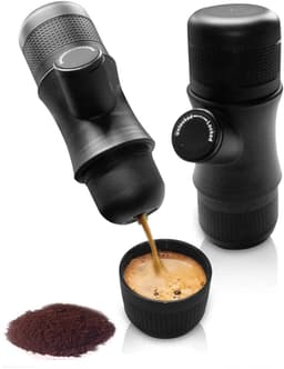 WiseGoods Premium Camping Koffiezetter - Draagbare Espresso Machine - Compacte Koffiemachine - Outdoor Koffie - Coffee Maker — thumbnail 1