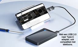 Dutch Wanted Space - Externe harde schijf - 250 GB - Harde schijf extern - HDD - Portable Harde schijven — thumbnail 2