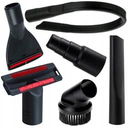 6-delige stofzuiger accessoire set met koppelstuk - Hulpstukken stofzuigers — thumbnail 1