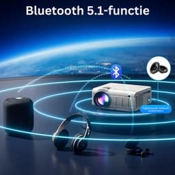Beamer 4K - 5G/WiFi/Bluetooth - Home Cinema - 15000 Lumen — thumbnail 5