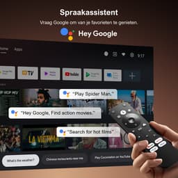 ULTIMEA Smart Beamer - 4K-ondersteuning Android TV 11.0 met Netflix, Full HD 1920x1080P, 90° Gimbal, 5G WiFi - Projector — thumbnail 2