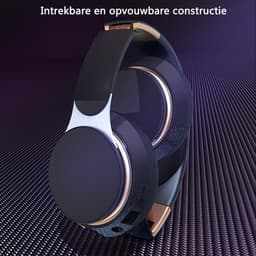 KINSI Draadloze Sport Hoofdtelefoons - Bluetooth 5.0+ Bedrade Modus - 40 Uur Speeltijd - Opvouwbaar & Lichtgewicht — thumbnail 3