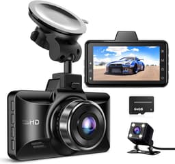 ApexArte® Dashcam voor Auto - Dualdashcam Voor en Achter - Full HD - — thumbnail 1
