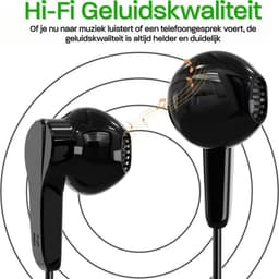 Bedrade Oordopjes - Geschikt voor iPhone met Lightning - Oortjes met Draad - Voor 14 Pro Max en ouder — thumbnail 3
