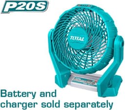 Total Tools Accu Ventilator 7'' 20V - Losse body — thumbnail 1