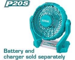 Total Tools Accu Ventilator 7'' 20V - Losse body