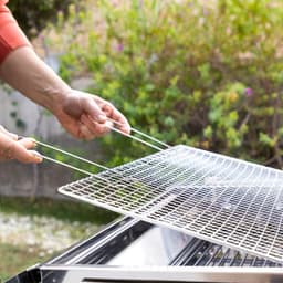 Bbq - Camping Bbq - Barbecue - RVS - Vouwbare Bbq - Bbq Houtskool - Multifunctionele Zijplanken — thumbnail 3