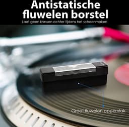 Vicon Professionele 6-in-1 Platenborstel set voor Vinyl Platen - Incl. Naaldreiniger - Antistatisch - Platenreiniger - LP Reinigingsset - LP schoonmaakset - Vinyl reiniger — thumbnail 3