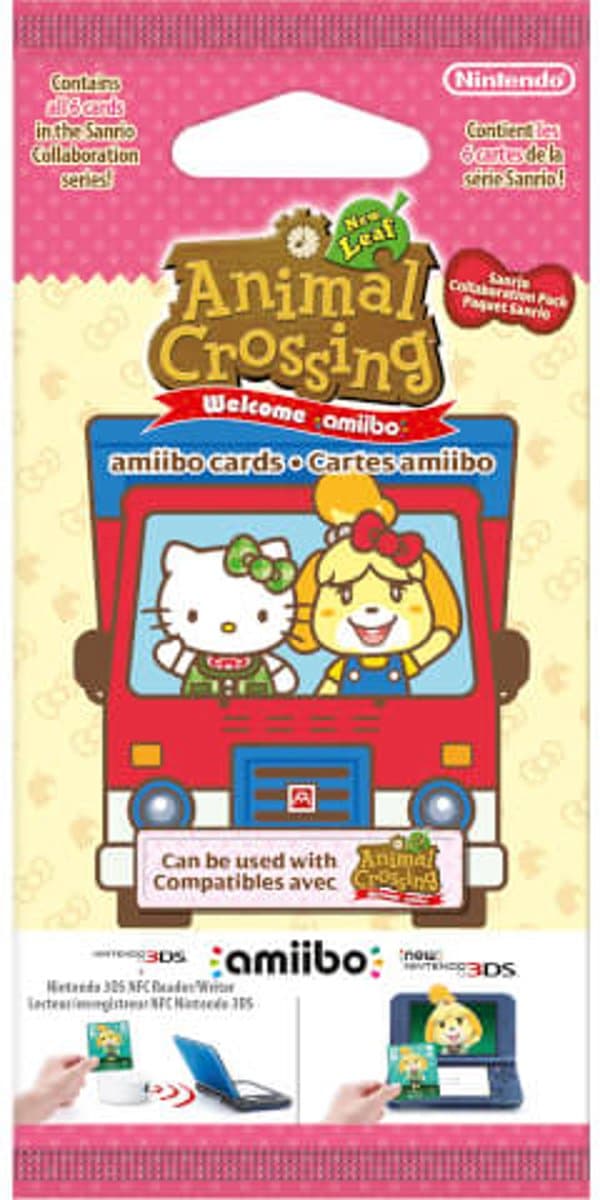 Animal Crossing: New Leaf + Sanrio Amiibo Kaarten - Nintendo Switch — afbeelding 1