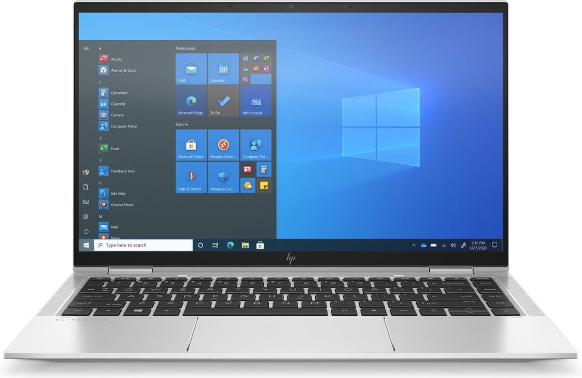 HP EliteBook X360 1040 - 14" FHD IPS Touch 2-in-1 - I7-1165 - 16GB - 512GB SSD - Windows 11 Pro — afbeelding 1