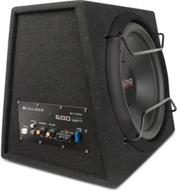 Caliber Subwoofer Auto - Subwoofer Auto met Versterker - 600 Watt Piekvermogen - 12 Inch Auto Subwoofer - 25 tot 3500 Hz Crossover RCA — thumbnail 2
