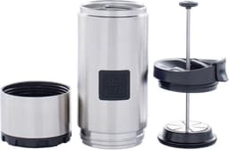 Planetary Design - Serie BruTrek OVRLNDR - French press - Koffie - Camping - Outdoor - Hiking - Cafetière - RVS - Afneembare onderkant voor makkelijke reiniging - 710ml — thumbnail 4