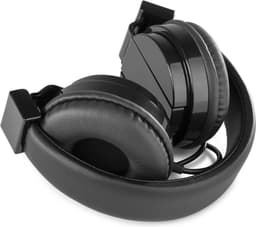 DJ koptelefoon - Vonyx VH120 DJ hoofdtelefoon - on-ear - inklapbare oorschelpen - voor beginnende en gevorderde DJ's - Zwart — thumbnail 3