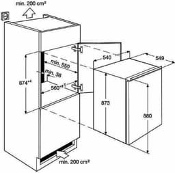 Electrolux LRB2AF88S koelkast Ingebouwd 142 l Wit — thumbnail 3